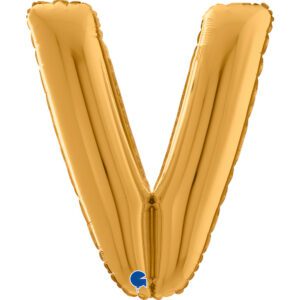 Grabo 26 inch Letter V Gold Foil Balloon_26412g-letter-v-gold-26inc-b.jpg