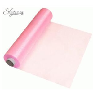 Oaktree Baby Pink Organza 29cm x 25m Roll_fashion-pink-organza-o221817jpg.image.550x550