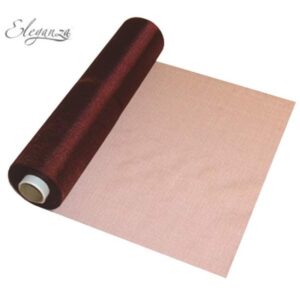 Oaktree Rose Gold Organza 29cm x 25m Roll