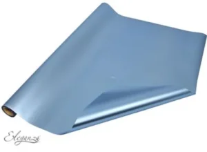 Oaktree Eleganza Ice Blue Satin Luxe 58cm x 10m Roll