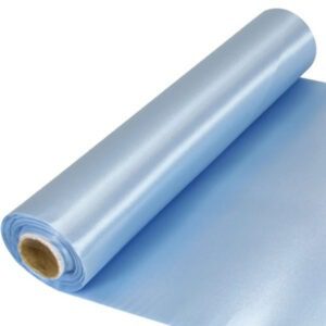 Oaktree Eleganza Light Blue Satin Fabric 29cm x 20m Roll