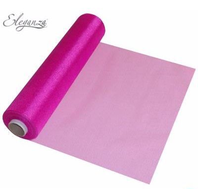 Oaktree Hot Pink Organza 29cm x 25m Roll_162521