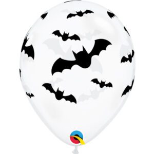 Qualatex 11 inch Bats Diamond Clear Latex Balloons_97350-500__65618