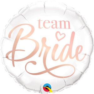 Qualatex 18 inch Team Bride White Foil Balloon_88165-500__74499