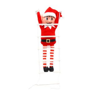 elf on ladder