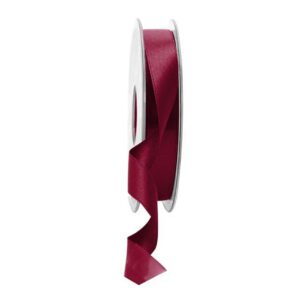 APAC Burgundy Red 25mm x 20m Satin Ribbon_cbg-RI7523-1__98880
