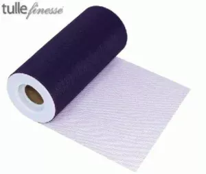 Oaktree Navy Blue Tulle Finesse 6inch x 25yard Roll_bg222838_6inch_NavyBlue.webp
