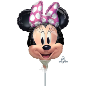 Anagram 9 inch Mini Mouse Character Mini Foil Balloon (Air Filled)_63019-4101002-1-3-1500
