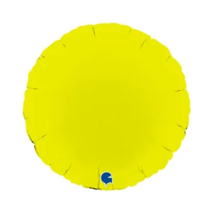 Grabo 18 inch Matte Lime Green Black Foil Balloon_181000mlgr-round-18inc-matte-lime-green-b.webp