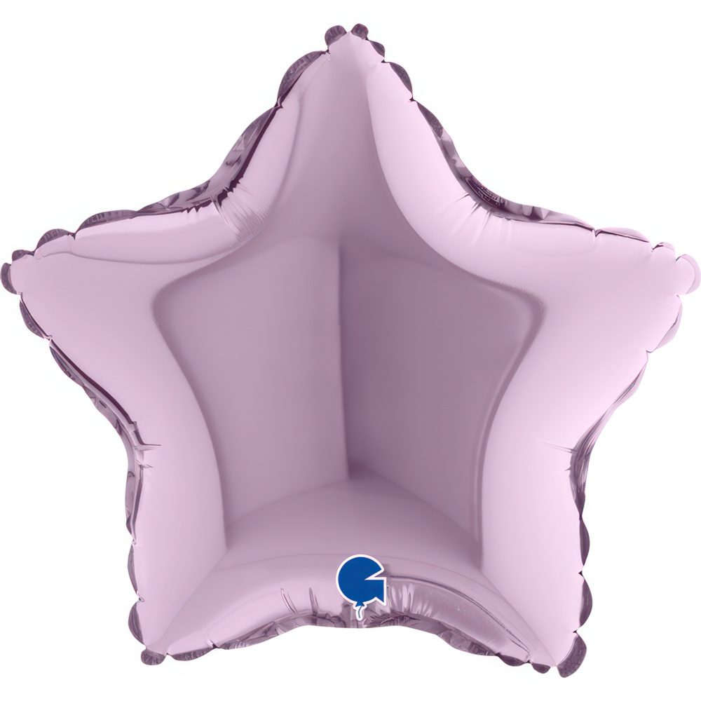 Grabo 9 inch Lilac Star Mini Foil Balloon (Air-Filled)_09213l-star-09inc-lilac-b