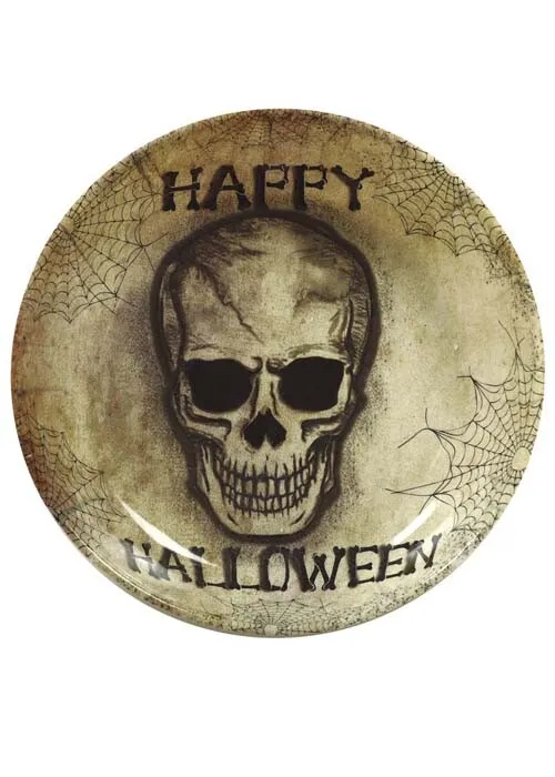 Halloween Themed Happy Halloween Plate_s-l1600.webp