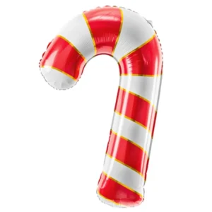 PartyDeco 32 inch Candy Cane Foil Balloon_FB53-007-500__78781