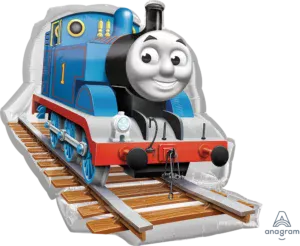 Amscan 29 inch Thomas & Friends Supershape Foil Balloon_24817-Thomas-the-Tank.webp