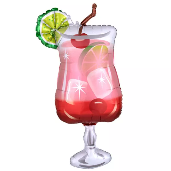 Amscan 37 inch Gin Fizz Drink Supershape Foil Balloon_4124001-500__75239