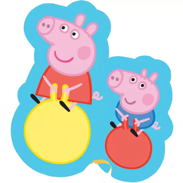 Anagram 22 inch Peppa Pig & George Supershape Foil Balloon_2311401-PeppaPigSupershape-500__97947.webp