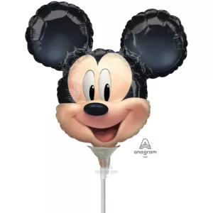 Anagram 9 inch Mickey Mouse Character Mini Foil Balloon (Air Filled)_63027-4100902-1-3-1500+