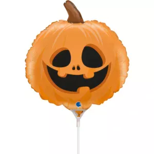 Grabo 14 inch Pumpkin Mini Foil Balloon (Air Filled)_g72170-pumpkin-mini-b.webp