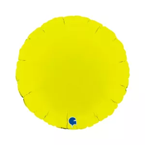 Grabo 18 inch Matte Lime Green Black Foil Balloon_181000mlgr-round-18inc-matte-lime-green-b.webp
