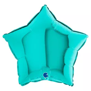 Grabo 18 inch Tiffany Blue Star Foil Balloon_19217ti-star-18inc-tiffany-b.webp