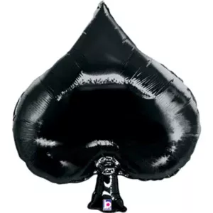 Grabo 35 inch Black Casino Spade Foil Balloon_85264p-casino-spade-500__57969