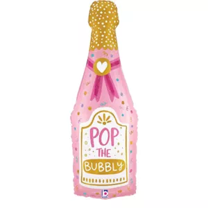 Grabo 37 inch Pop The Bubbly Champagne Bottle Foil Balloon_25362GH-500__11980
