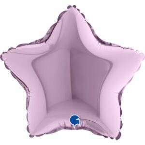 Grabo 9 inch Lilac Star Mini Foil Balloon (Air-Filled)_09213l-star-09inc-lilac-b