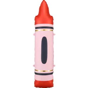 Party Deco 42 inch Red Crayon Foil Balloon_FB239-007-500__90631.webp
