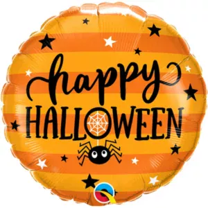 Qualatex 18 inch Halloween Spiders & Stars Foil Balloon_19717-500__40611.webp