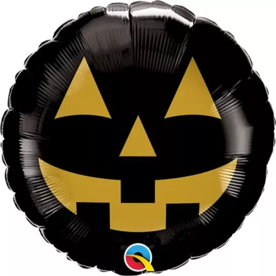 Qualatex 9 inch Black & Gold Jack Face Mini Foil Balloon (Air Filled)_89741-jack-face-air-fill-balloonjpg.image.550x550.webp