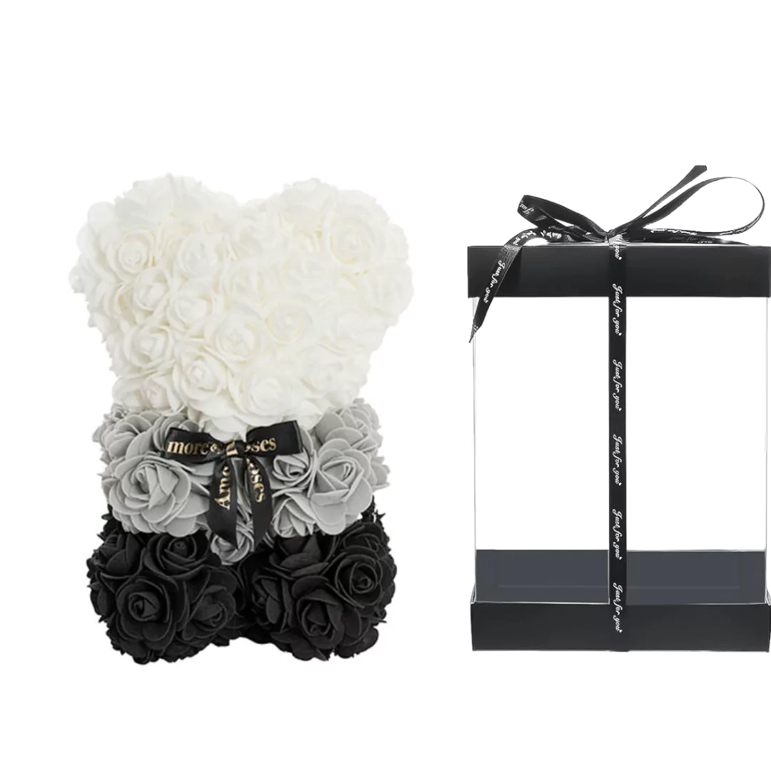 25-cm-white-and-black-rose-foam-teddy-bear-with-box-66f2b84d3654e.webp
