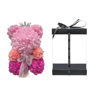 30-x-21-cm-pink-and-orange-rose-foam-teddy-bear-with-box-66f40277992ad.webp