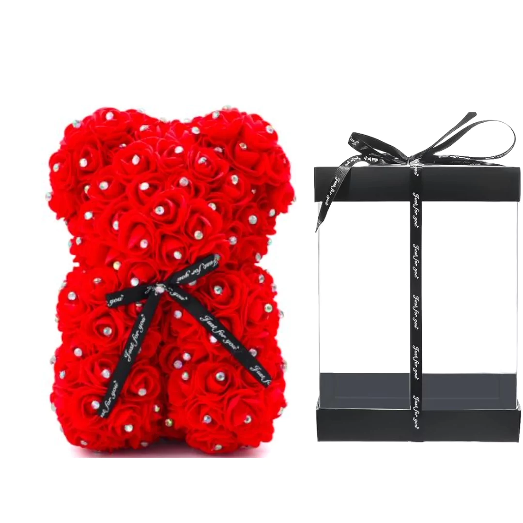 35-cm-red-and-diamond-rose-foam-teddy-bear-with-box-66f2ad5981889.webp