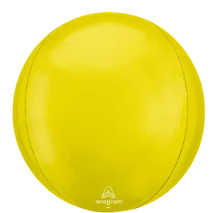 Anagram 16 inch Vibrant Yellow Orbz Foil Balloon-1080x1080.webp