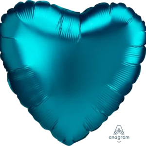Anagram-18-inch-Satin-Luxe-Aqua-Heart-Foil-Balloon.webp