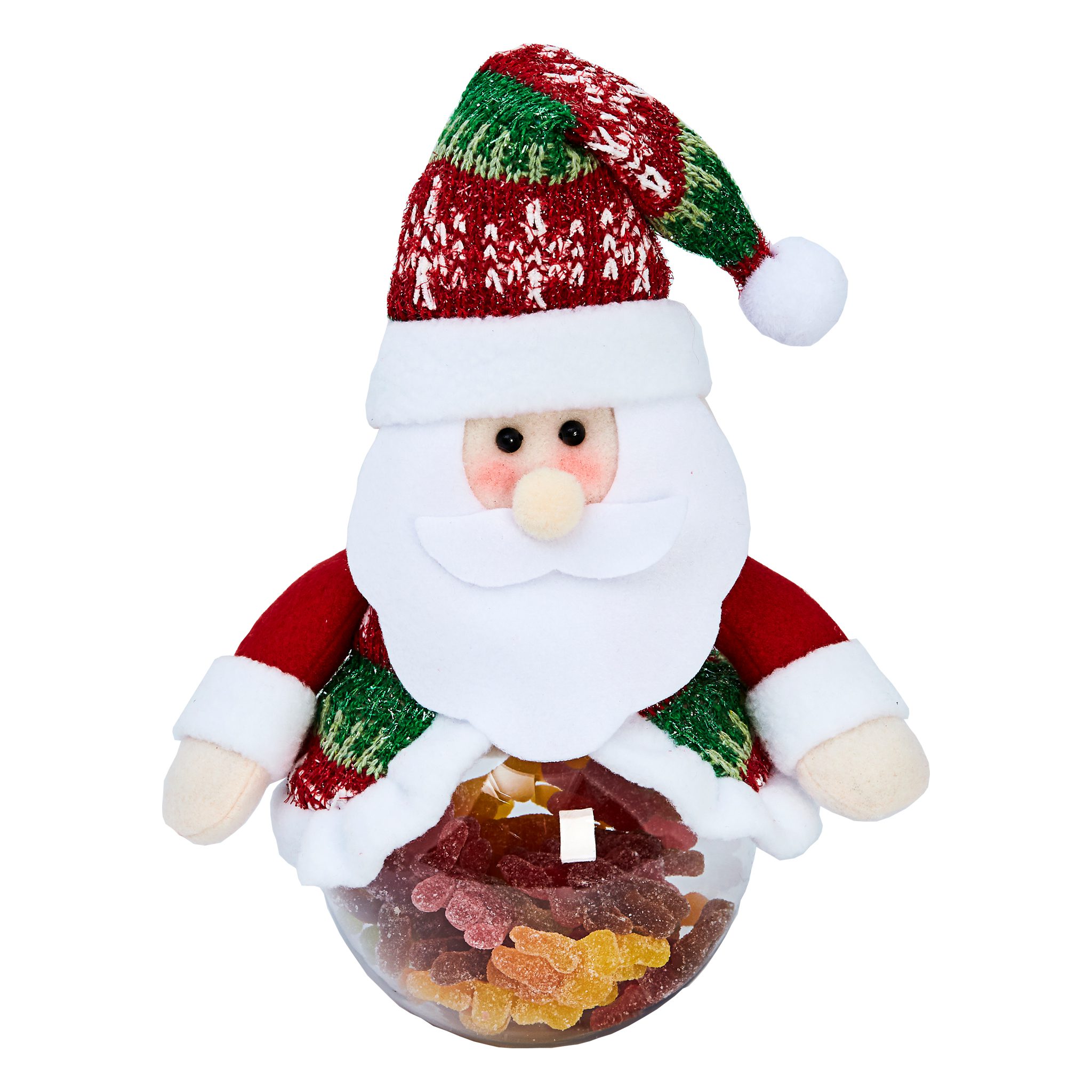 Santa Plush Treat Jar X 549 PJ