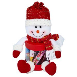 Snowman Plush Treat Box X 558 PB