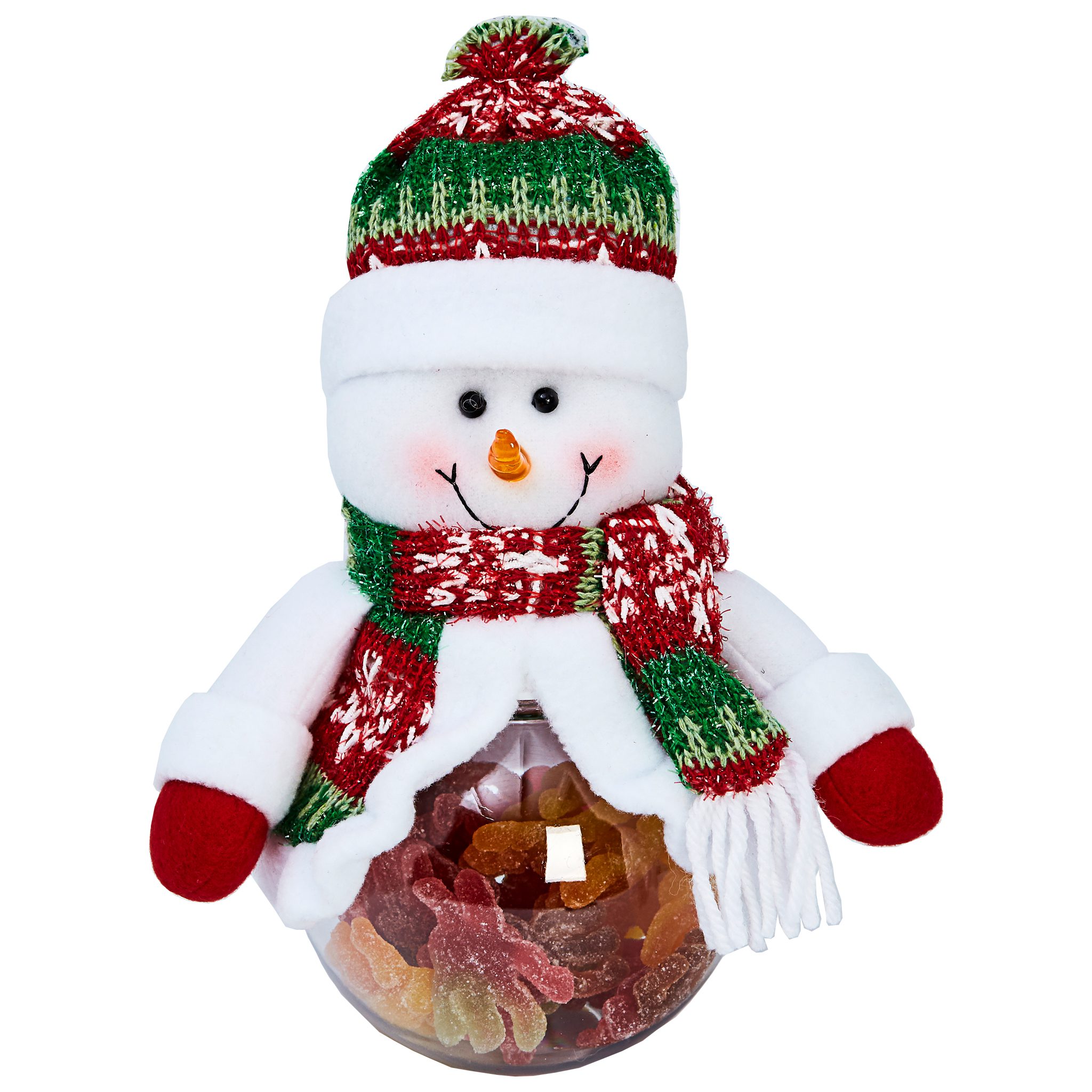 Snowman Plush Treat Jar X 550 PJ