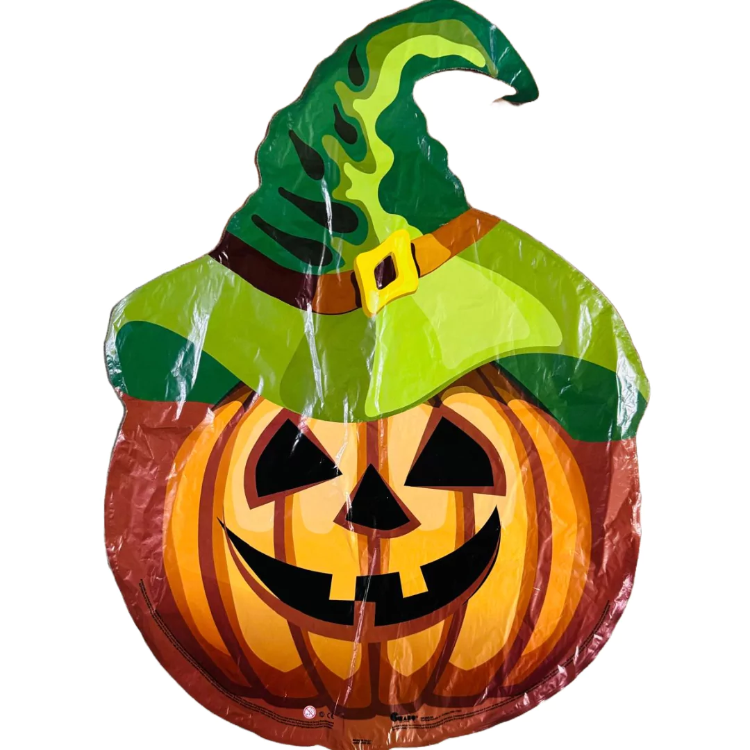 grabo-28-inch-pumpkin-with-green-hat-foil-balloon-unpackaged-66ebf3930791c.webp