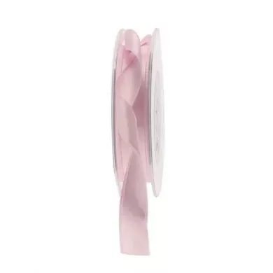 APAC Soft Pink 15mm x 20m Satin Ribbon.webp