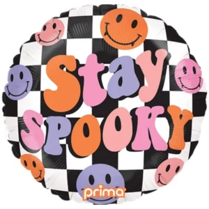 prima-18-inch-stay-spooky-checker-round-foil-balloon-66ffdf1826854.webp