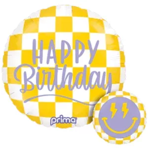 prima-18-inch-happy-face-checker-birthday-round-foil-balloon-66ffd370e19c5.webp