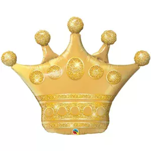 qualatex 41 inch golden crown foil balloon 6712674cad2fb