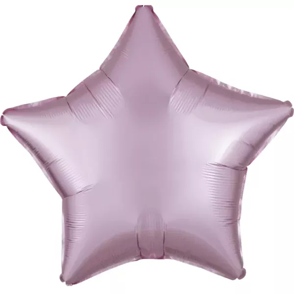 Buy Anagram 18 inch Satin Luxe Pastel Pink Star Foil Balloon | Balloons4u