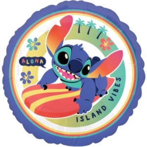 Anagram 18 inch Lilo & Stitch Island Vibes Foil Balloon