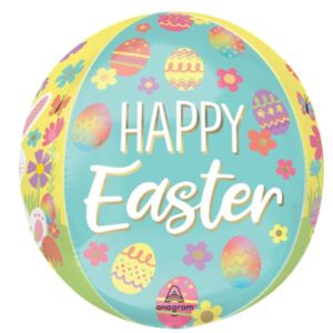 16 inch Orbz Easter Bunny Love Foil Balloon