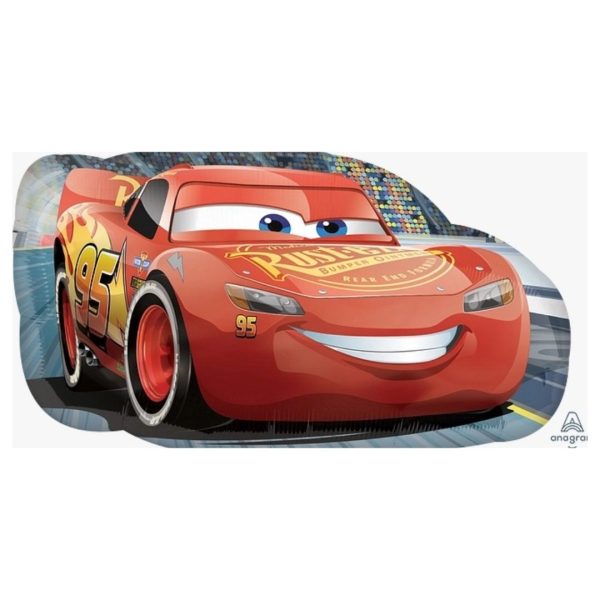 Anagram 30 inch Cars Lightning McQueen Foil Balloon