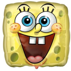 Anagram 18 inch SpongeBob Square Face Foil Balloon