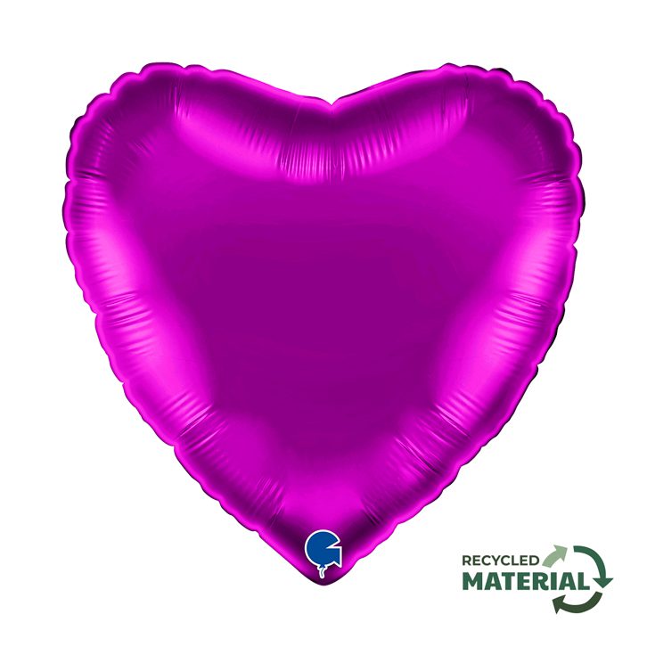 Buy Grabo 18 inch Purple Heart Shaped Foil Balloon | Balloons4u