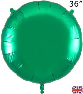 Oaktree 36 inch Green Round Packed Foil Balloon