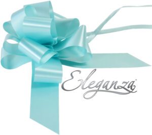 Eleganza Poly Pull Bows 50mm x 20pcs Lt.Blue No.25